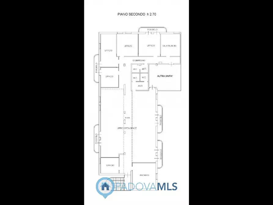 Immagine 17 di Ufficio in vendita  in Via Vigonovese 145 a Noventa Padovana