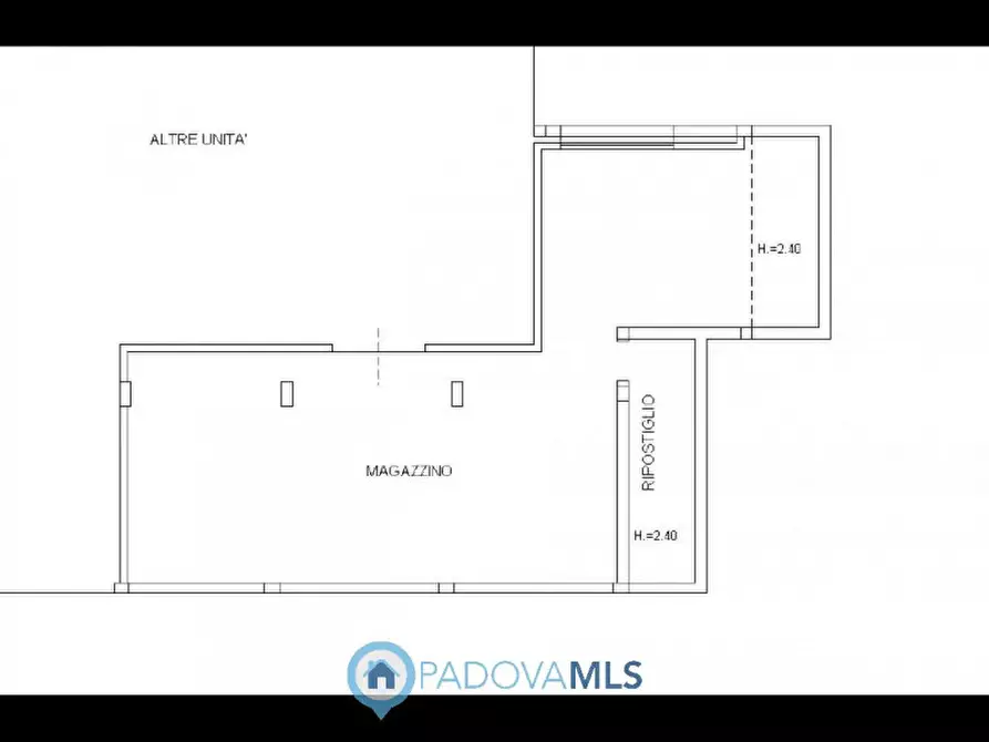Immagine 20 di Ufficio in vendita  in Via Vigonovese 145 a Noventa Padovana