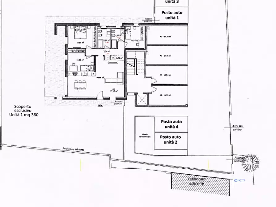 Immagine 13 di Attico in vendita  in Via Bersaglieri d'Italia a Noale