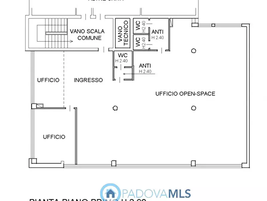 Immagine 11 di Ufficio in vendita  in Viale della Navigazione Interna a Padova