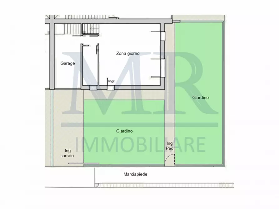 Immagine 3 di Casa quadrifamiliare in vendita  in Viale delle Olimpiadi a Masera' Di Padova