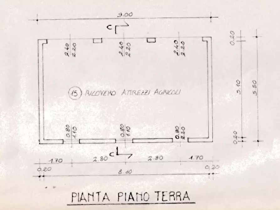 Immagine 10 di Rustico / casale in vendita  in Via dei Carpini a Santa Maria Di Sala