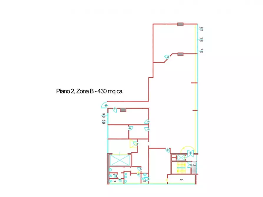 Immagine 15 di Ufficio in affitto  in VIA MECENATE a Milano