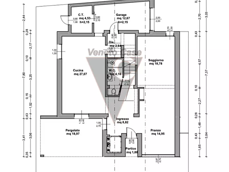 Immagine 12 di Casa indipendente in vendita  a Dolo