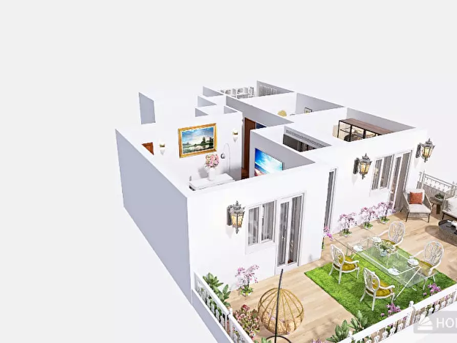 Immagine 2 di Attico in vendita  in Viale dei Colli Portuensi a Roma