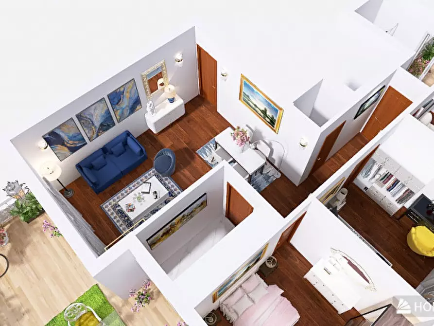 Immagine 6 di Attico in vendita  in Viale dei Colli Portuensi a Roma