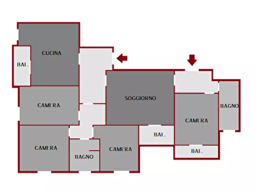 Immagine 37 di Appartamento in vendita  in Piazza Trento e Trieste a Bologna
