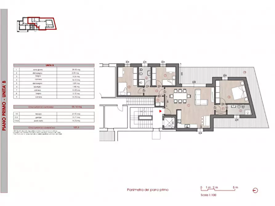 Immagine 6 di Appartamento in vendita  in Via Fasolo a Montegrotto Terme