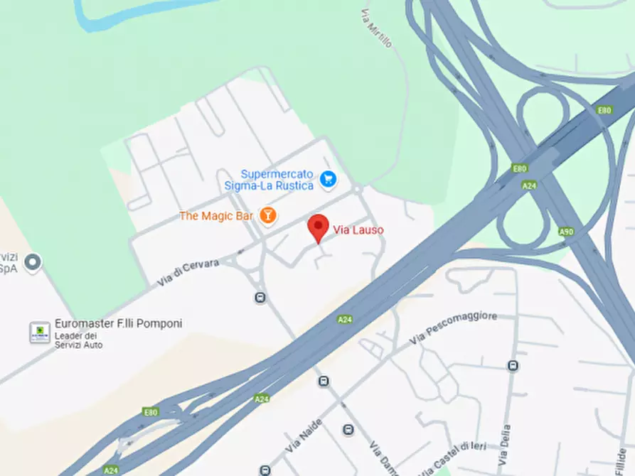 Immagine 6 di Appartamento in vendita  in Via Lauso a Roma