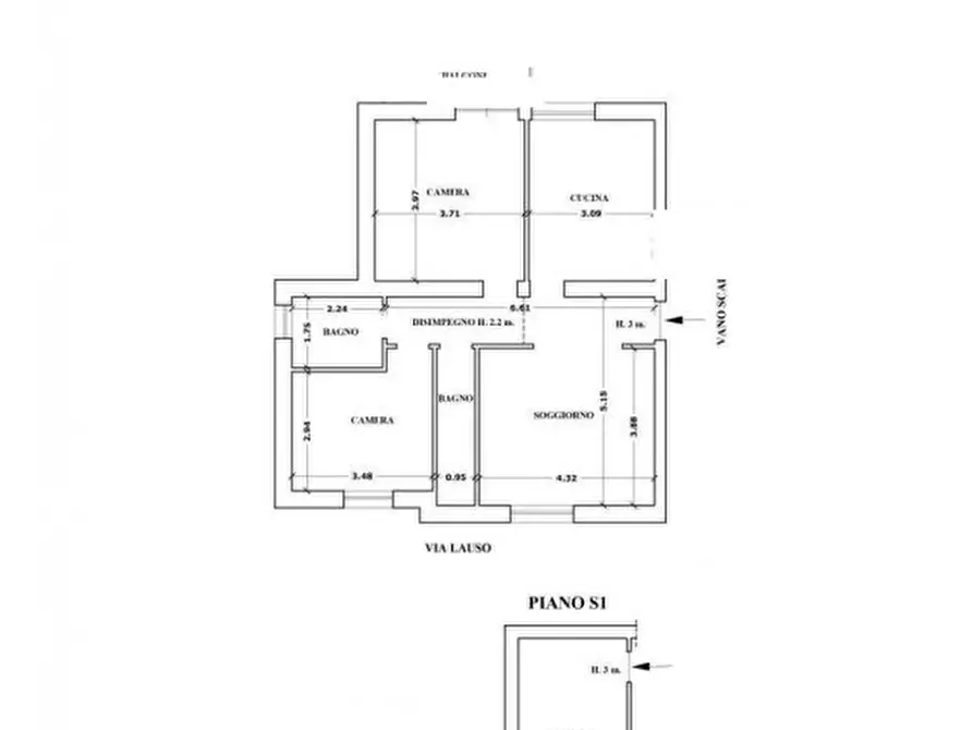 Immagine 20 di Appartamento in vendita  in Via Lauso a Roma