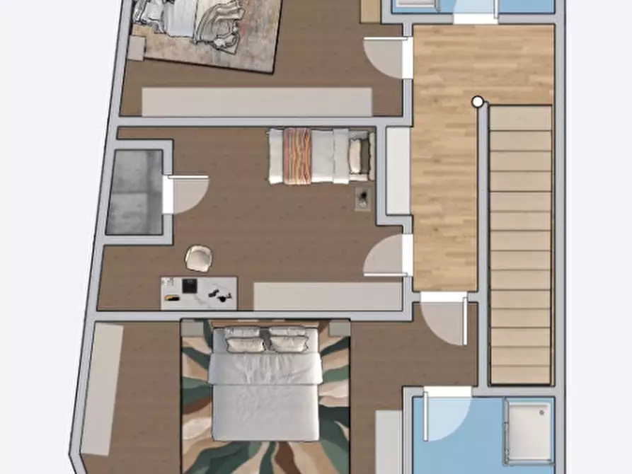 Immagine 12 di Casa bifamiliare in vendita  in Via Sant'Elena Imperatrice a Treviso