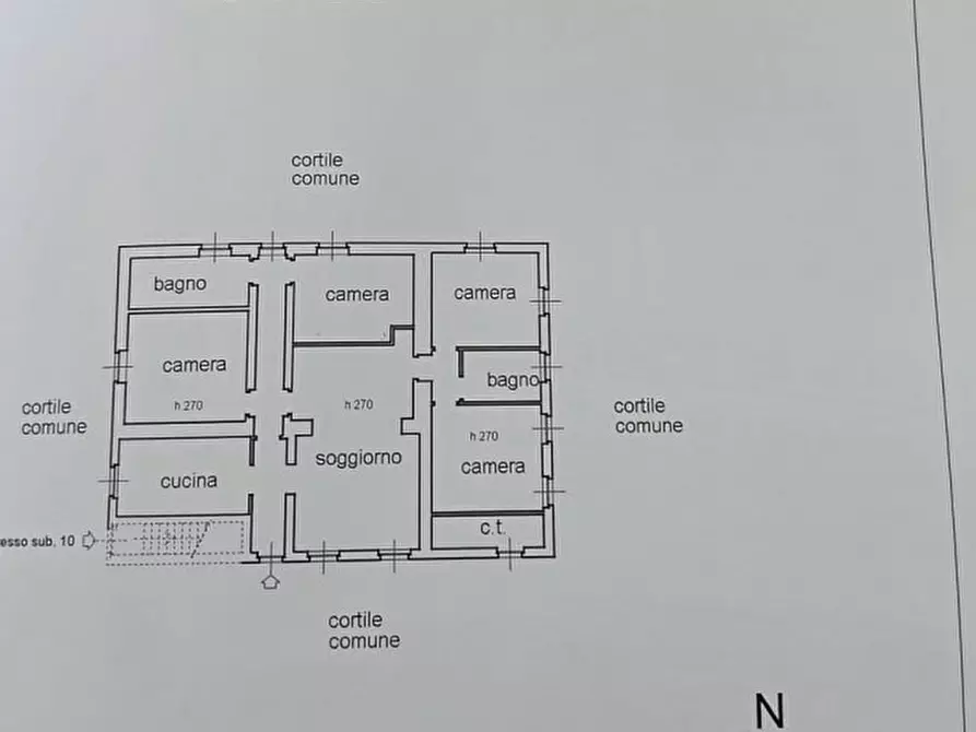 Immagine 26 di Casa indipendente in vendita  in Via San Pietro Martire  18 a Morano Sul Po