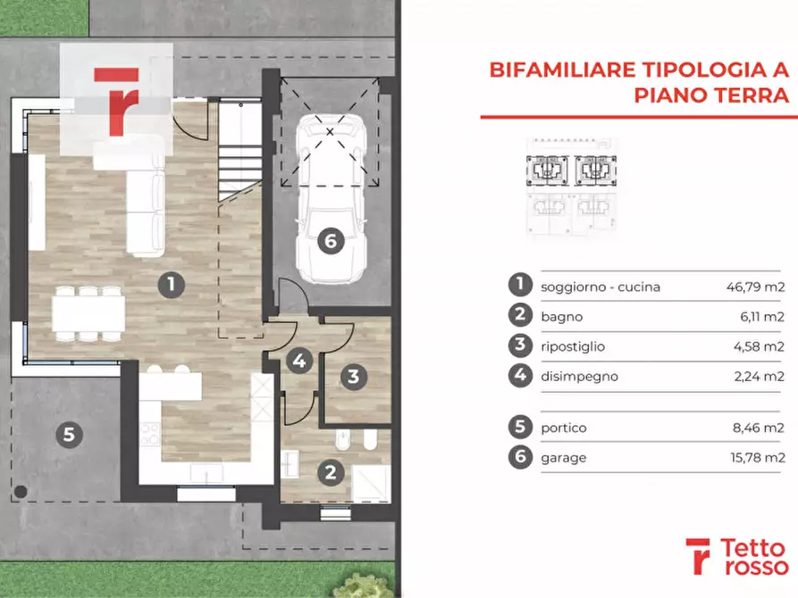 Immagine 25 di Casa bifamiliare in vendita  in Via Milano a Albignasego
