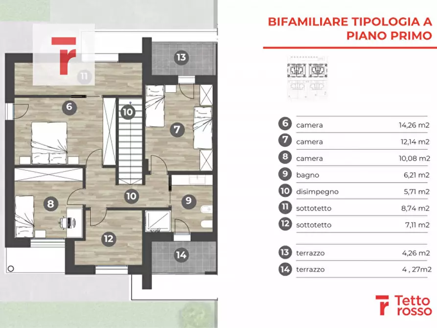Immagine 27 di Casa bifamiliare in vendita  in Via Milano a Albignasego