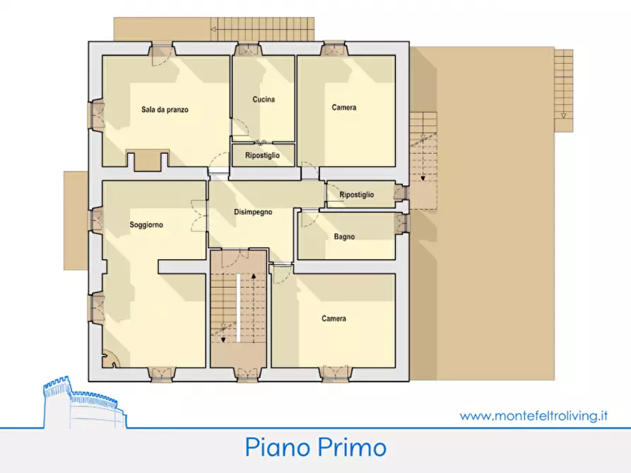 Immagine 52 di Casa bifamiliare in vendita  in Località Molino a Belforte All'isauro