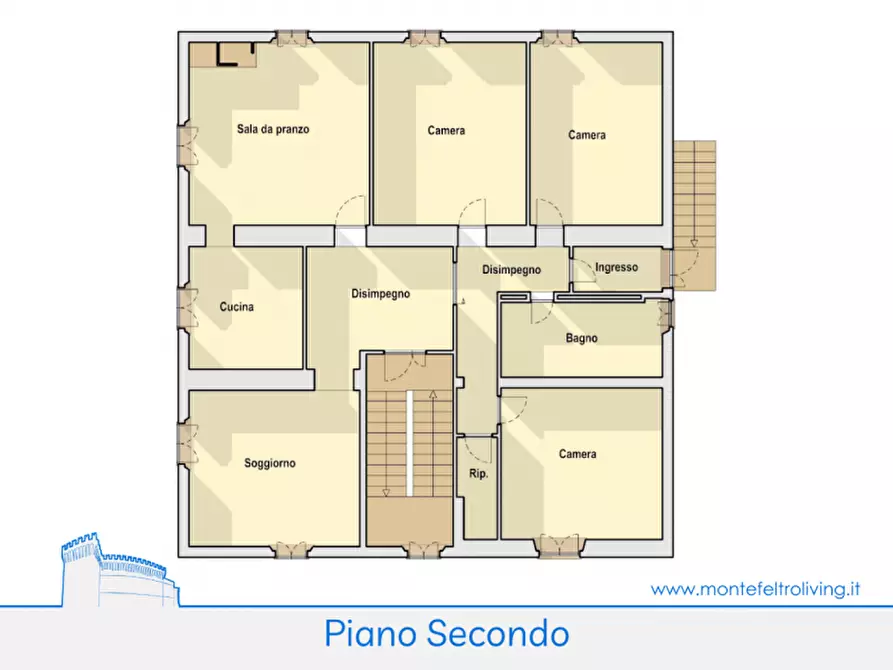 Immagine 53 di Casa bifamiliare in vendita  in Località Molino a Belforte All'isauro