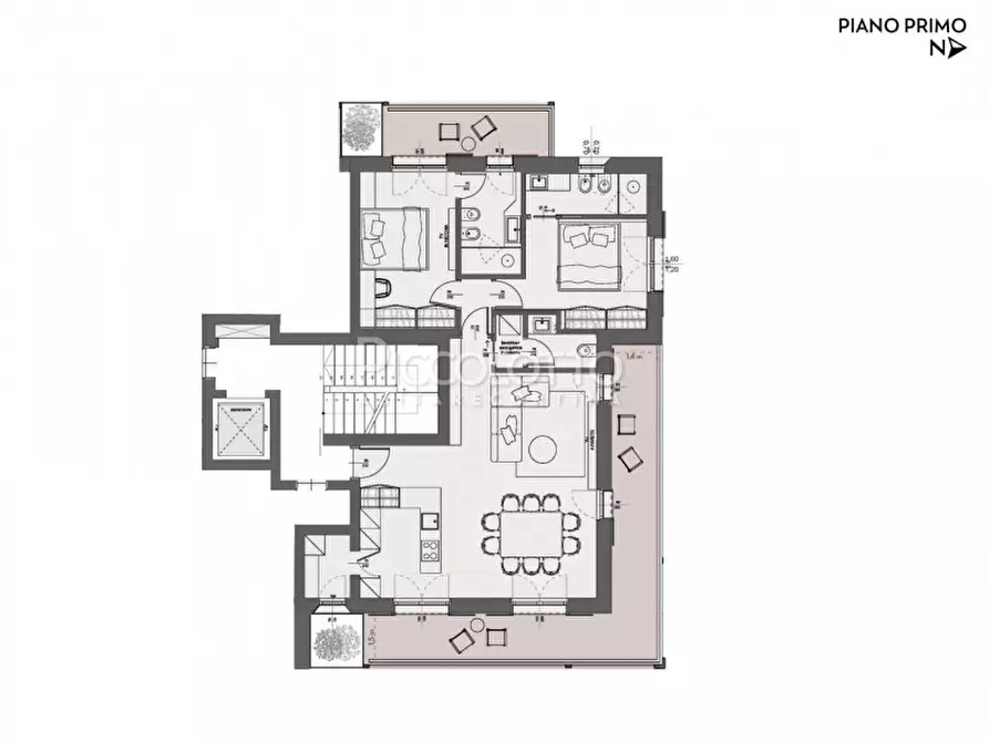 Immagine 17 di Appartamento in vendita  in località Ronco a Cortina D'ampezzo
