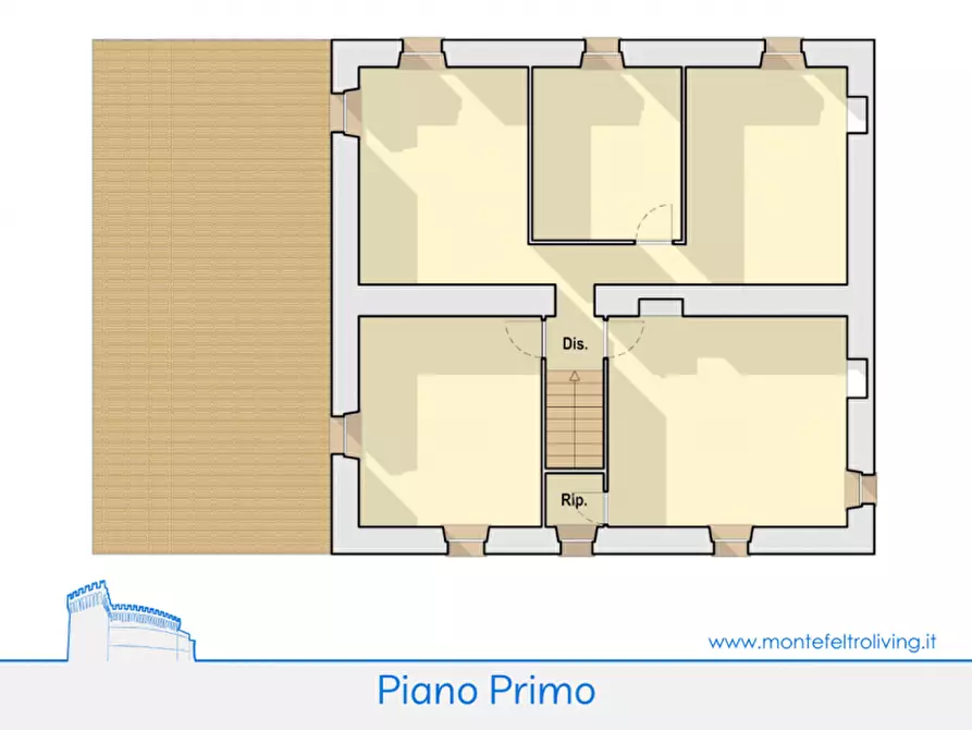 Immagine 35 di Rustico / casale in vendita  in Località Pirlo a Piandimeleto