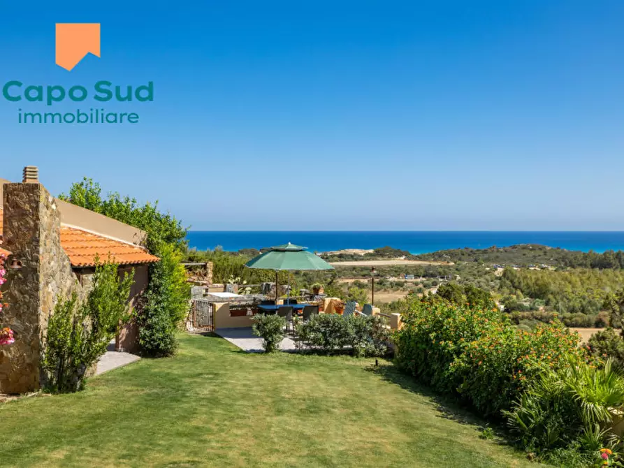 Immagine 2 di Villetta a schiera in vendita  in Viale Belvedere 62 a Domus De Maria