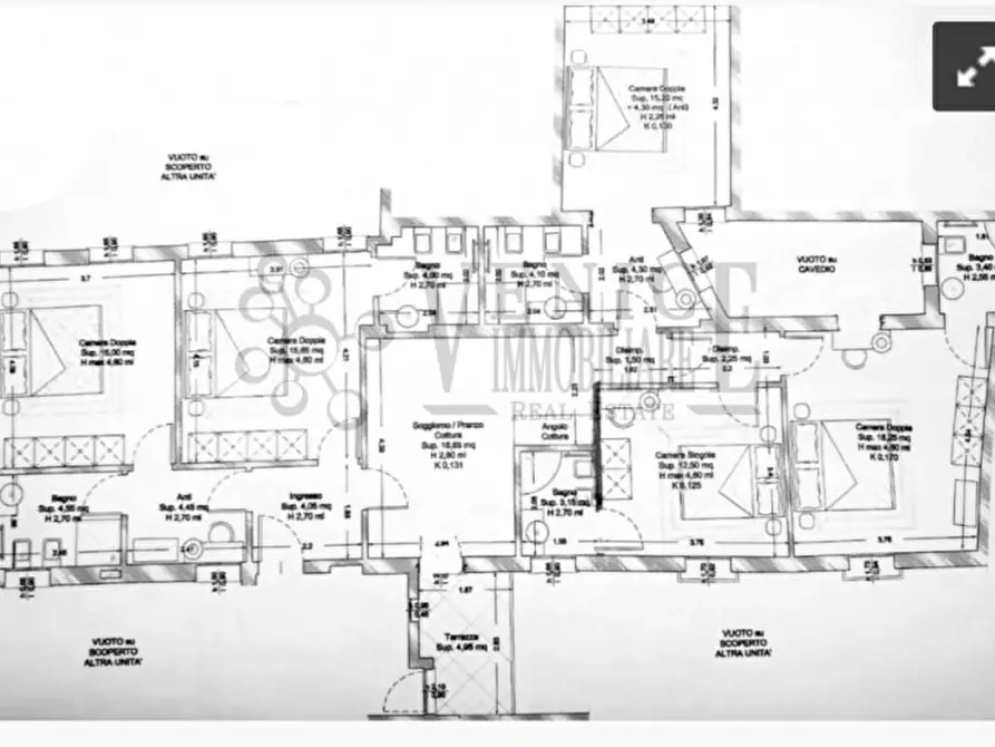 Immagine 7 di Appartamento in vendita  a Venezia