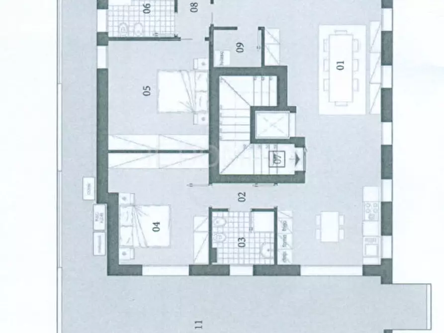 Immagine 31 di Attico in vendita  in Via Volturno a Padova