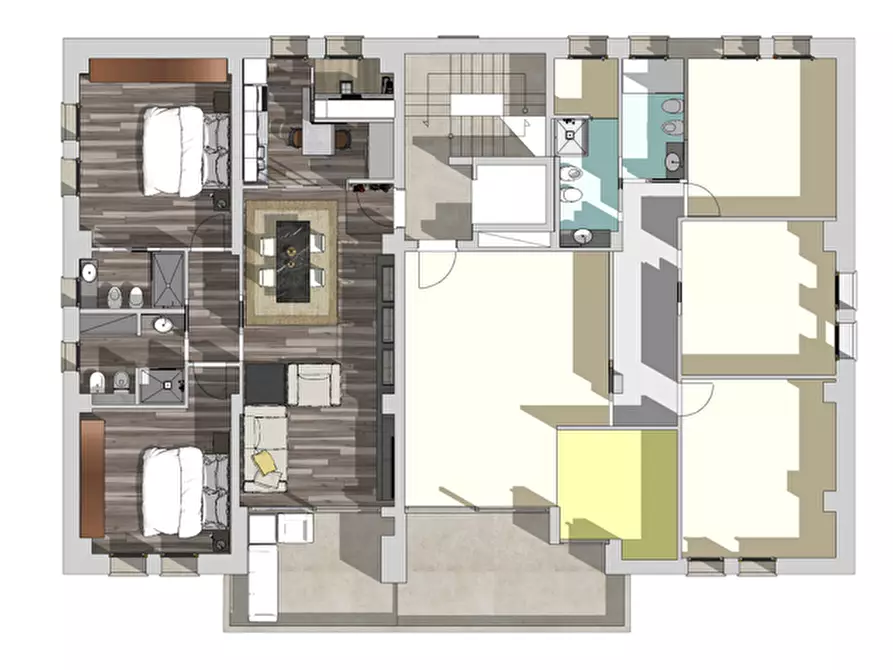 Immagine 1 di Appartamento in vendita  in Viale Regina Margherita a Rovigo