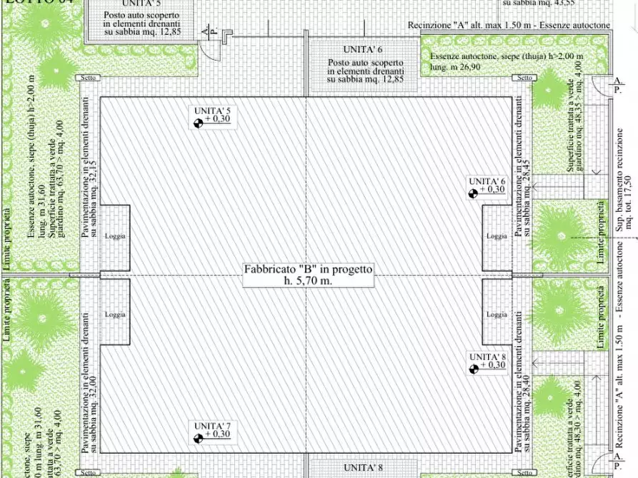 Immagine 3 di Casa quadrifamiliare in vendita  a Abano Terme