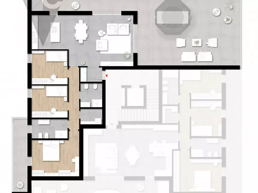 Immagine 9 di Attico in vendita  in Via Giuseppe Parini a Piove Di Sacco