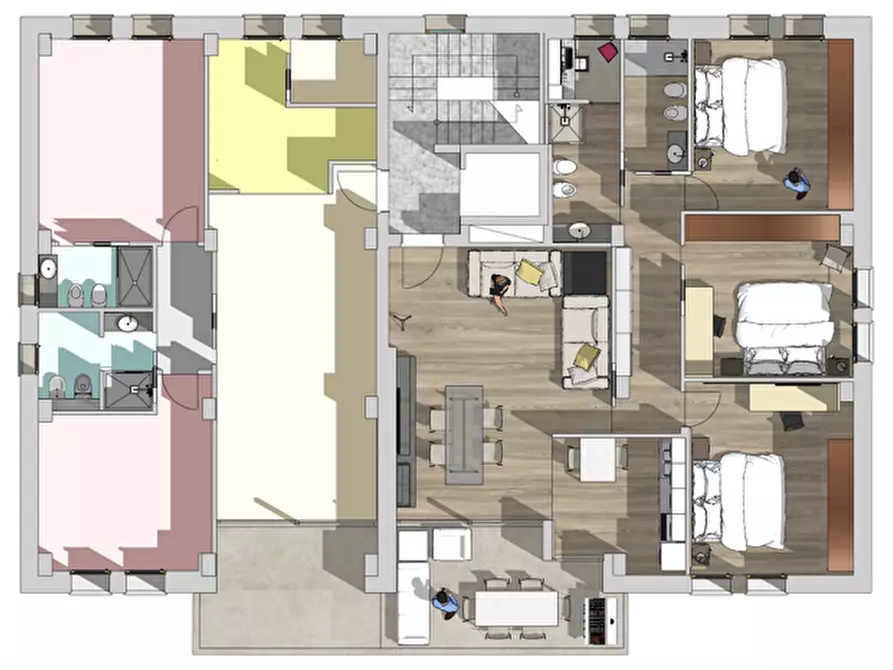 Immagine 1 di Appartamento in vendita  in Viale Regina Margherita a Rovigo