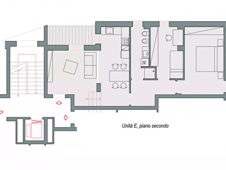 Immagine 4 di Appartamento in vendita  in Via Marco Polo a Rovigo