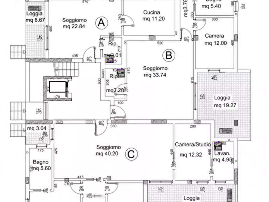 Immagine 10 di Appartamento in vendita  a Castel Mella