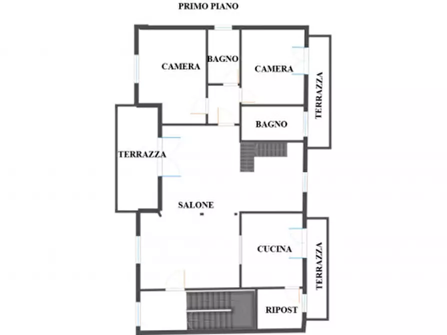 Immagine 68 di Casa bifamiliare in vendita  in via toscana a Bologna