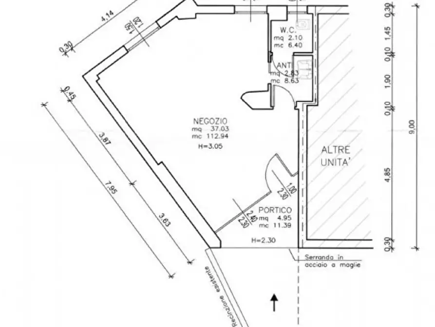 Immagine 7 di Negozio in vendita  in Via Jacopo Facciolati a Padova