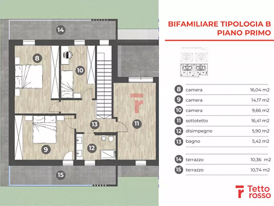 Immagine 10 di Casa bifamiliare in vendita  in Via Guizza Conselvana a Padova