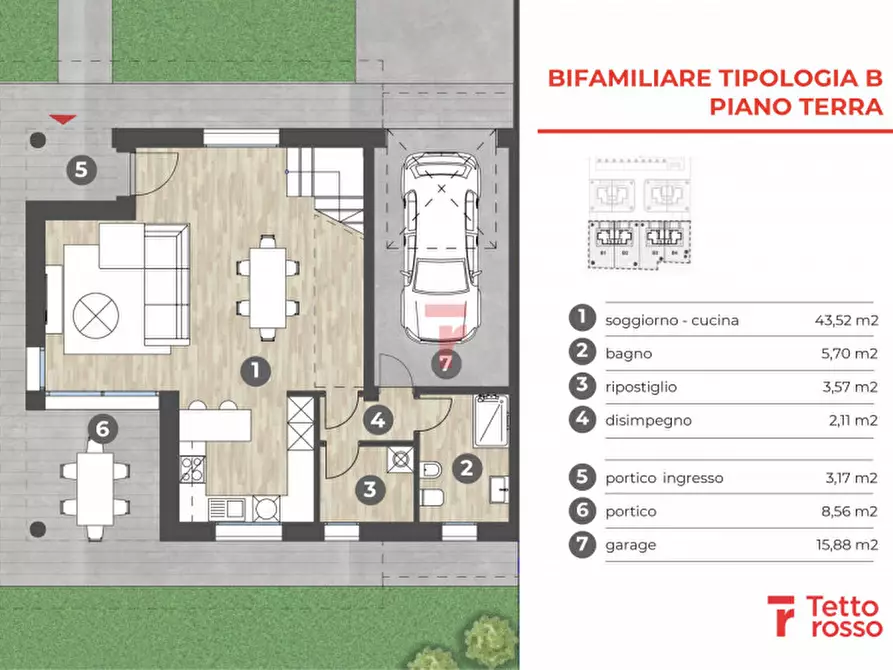 Immagine 11 di Casa bifamiliare in vendita  in Via Guizza Conselvana a Padova