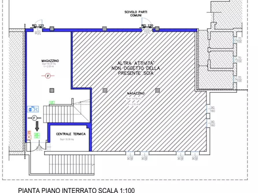 Immagine 21 di Ufficio in vendita  in Via John Fitzgerald Kennedy a Riese Pio x