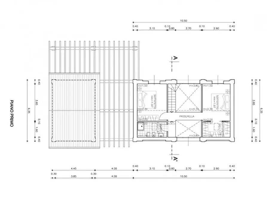 Immagine 7 di Casa indipendente in vendita  in Strada Pedrignano a Parma