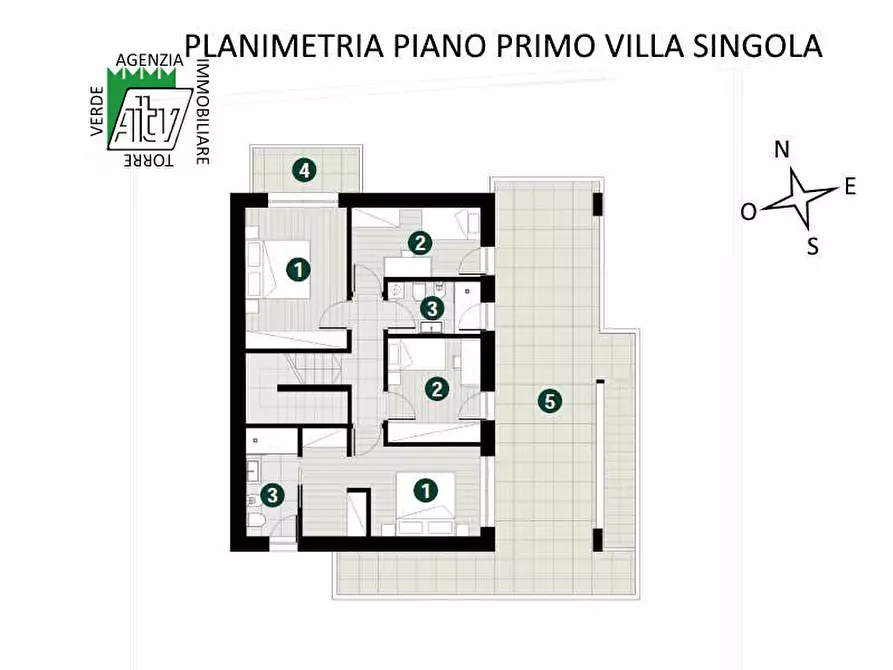 Immagine 6 di Villa in vendita  in Zambana Vecchia a Terre D'adige