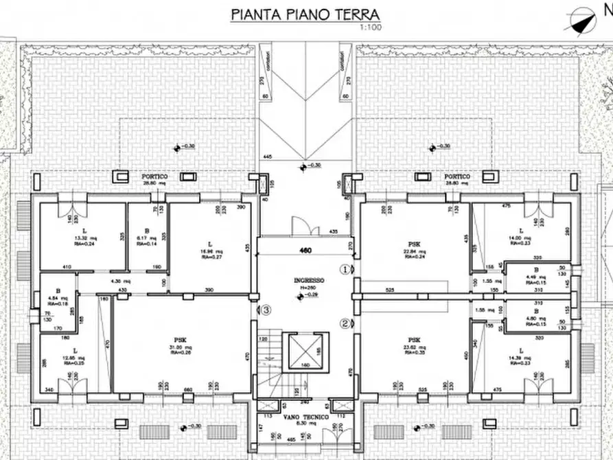 Immagine 8 di Appartamento in vendita  in Via Bibbiena a Cesena