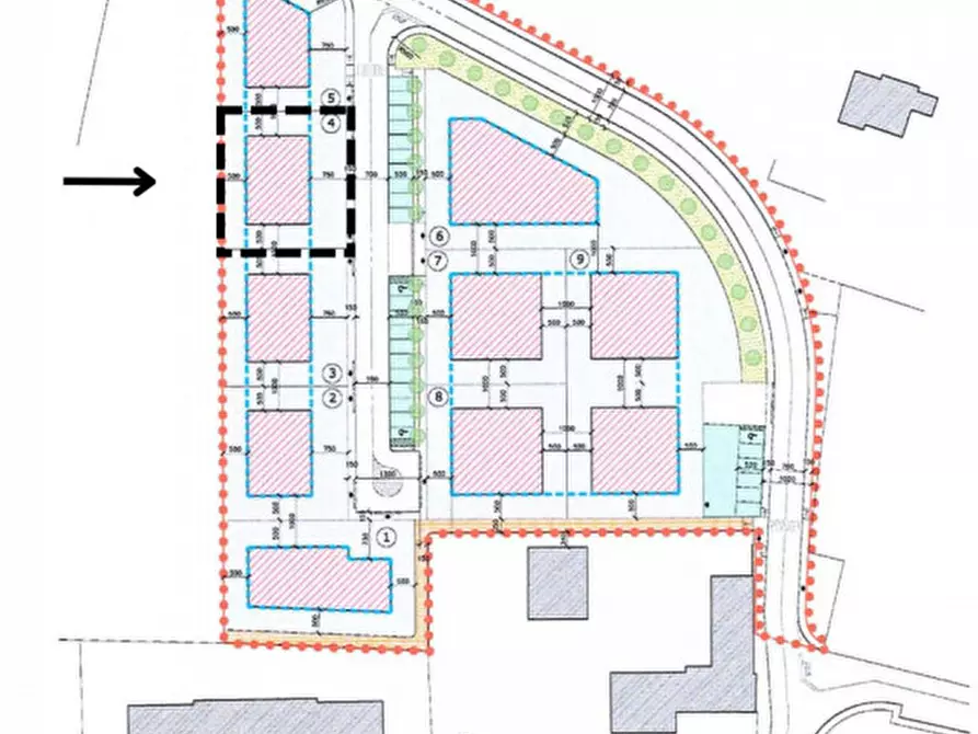 Immagine 1 di Terreno in vendita  a Curtarolo