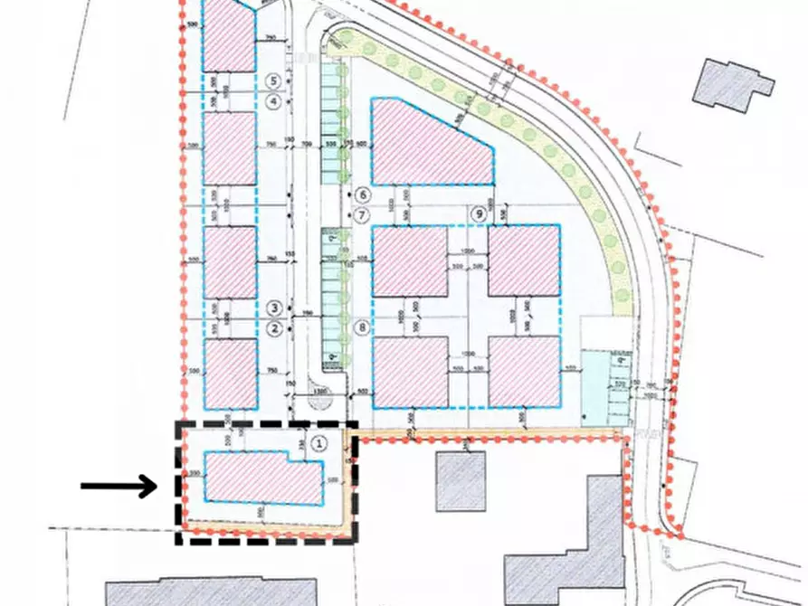 Immagine 1 di Terreno in vendita  a Curtarolo