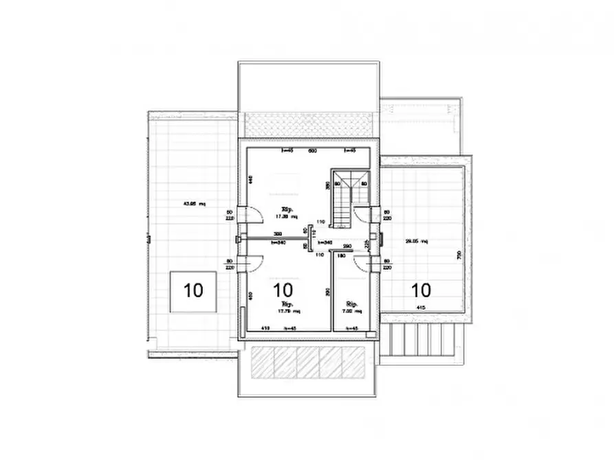 Immagine 11 di Attico in vendita  in Via Bibbiena a Cesena