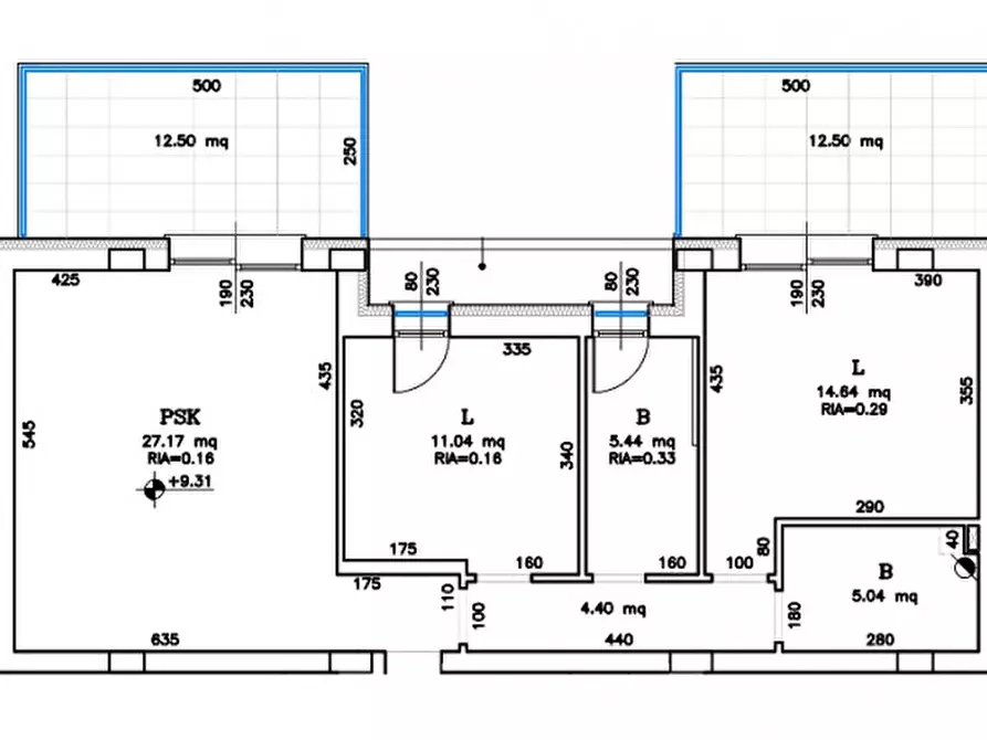 Immagine 10 di Appartamento in vendita  in Via Bibbiena a Cesena
