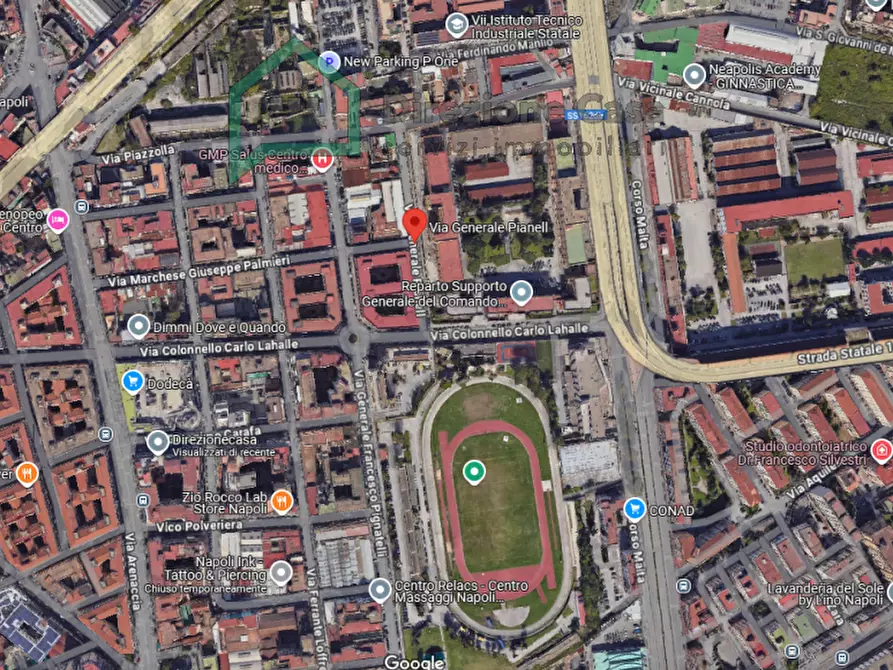 Immagine 15 di Palazzo in vendita  in Via Generale Pianell 1 c a Napoli