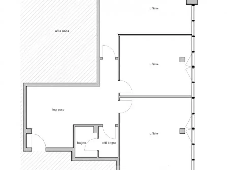 Immagine 8 di Ufficio in vendita  in Via noalese a Pianiga