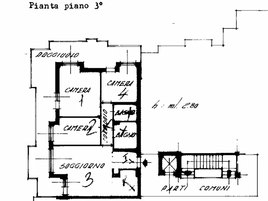 Immagine 17 di Appartamento in vendita  in via pontevigodarzere 207 a Padova