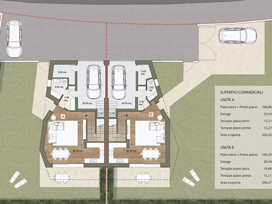 Immagine 5 di Casa bifamiliare in vendita  in Via 33° Reggimento Artiglieria a Treviso