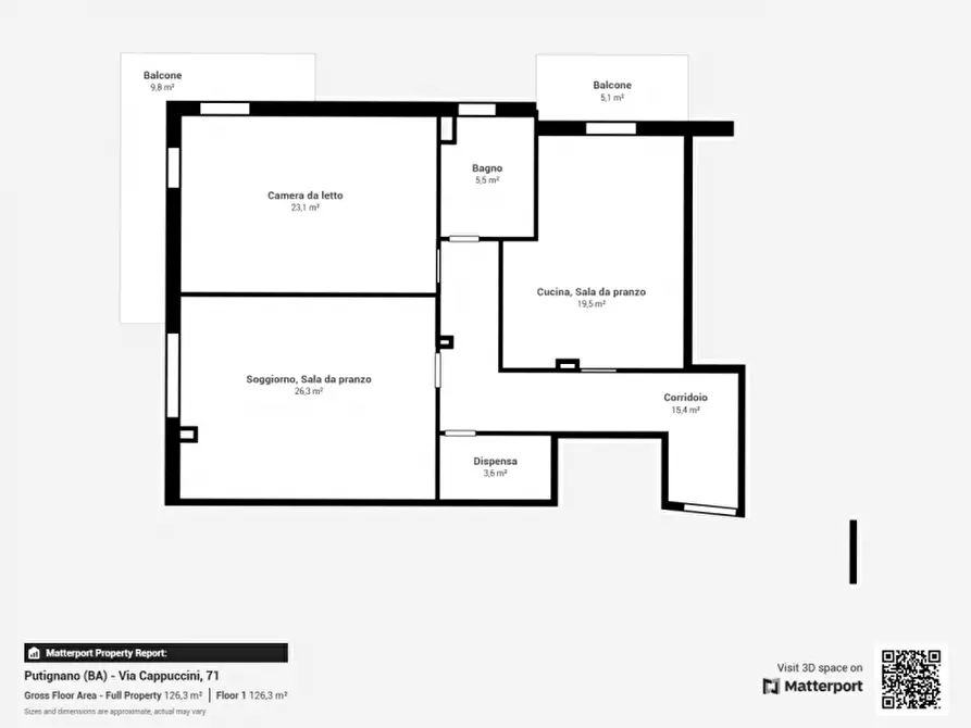 Immagine 24 di Appartamento in vendita  in via Cappuccini 71 a Putignano