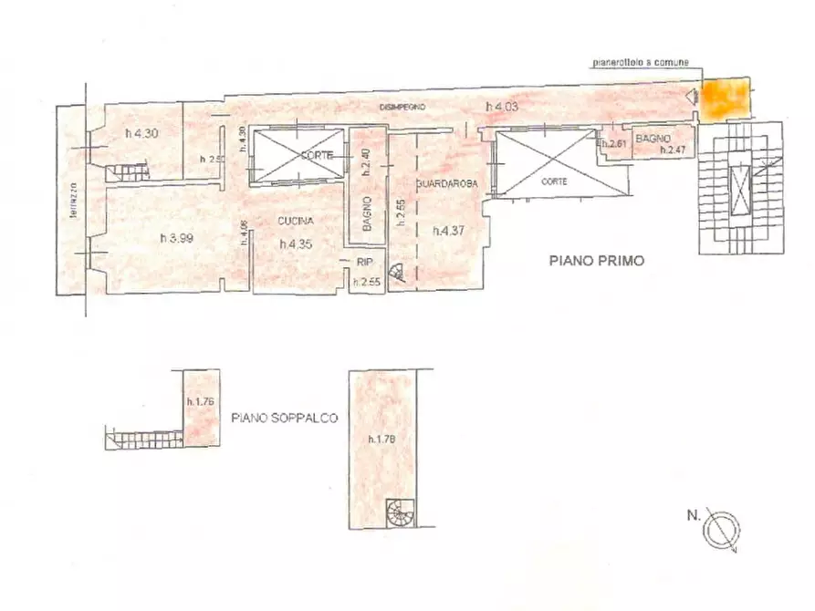 Immagine 30 di Appartamento in affitto  in VIA GINO CAPPONI a Firenze