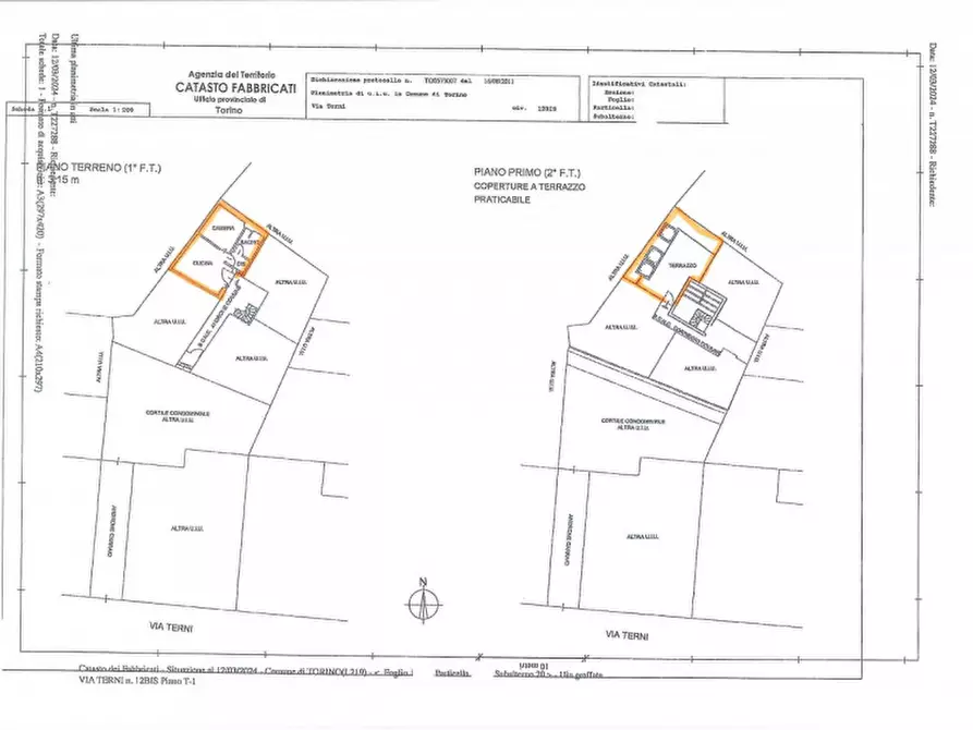 Immagine 21 di Loft/Open space in vendita  in Via Terni, 12 a Torino